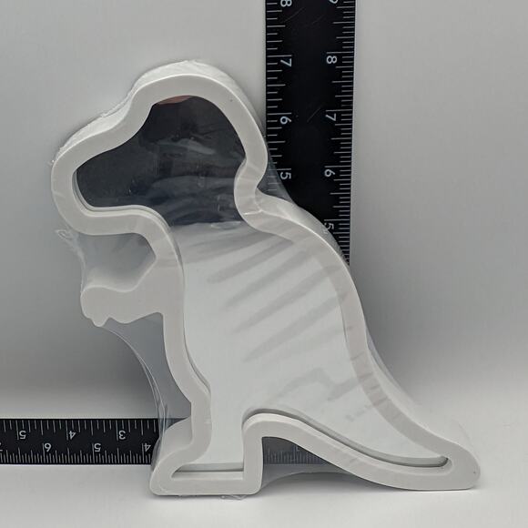 4 Piece Set Decorative Dinosaur Nursery Bathroom Mirror Home Decor - Picture 7 of 9